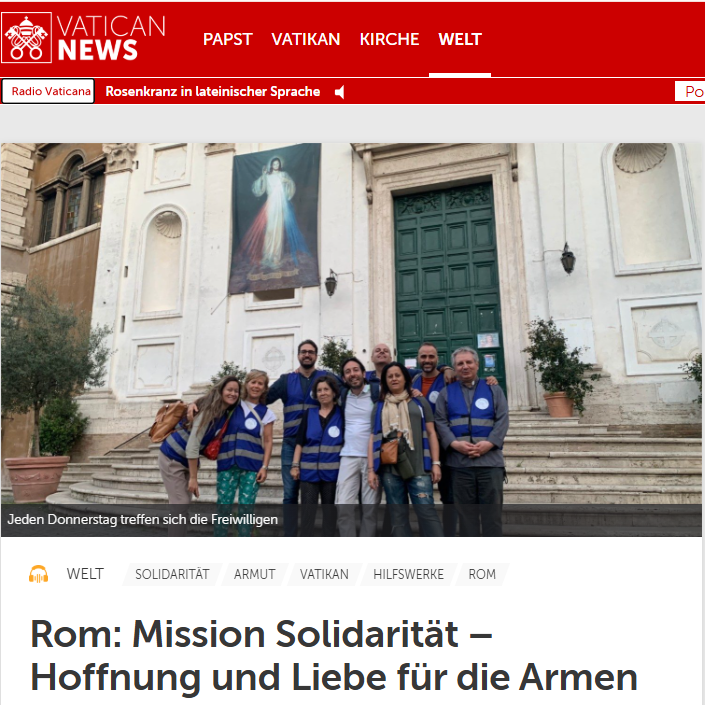 Articolo su Vatican News